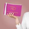 Pink Clutch Bag - Image 4